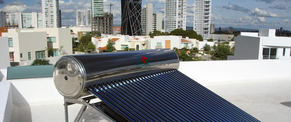 Calentador solar de 24 tubos logística digital